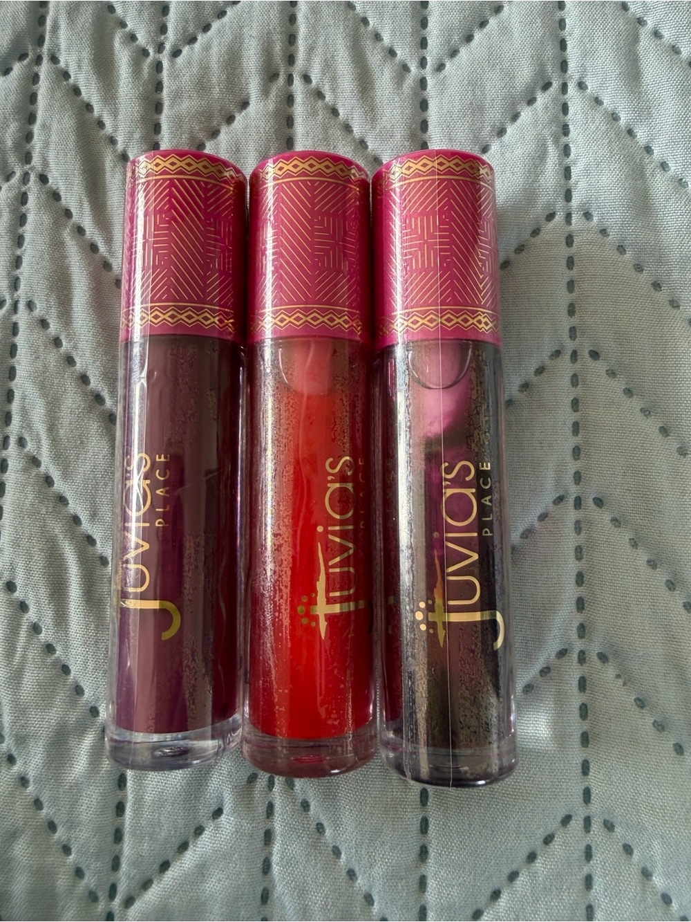 Juvia's Place Liquid Lipstick Set — Plum, Red, Berry